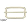 sliding bar buckle nickel plated 2654 l